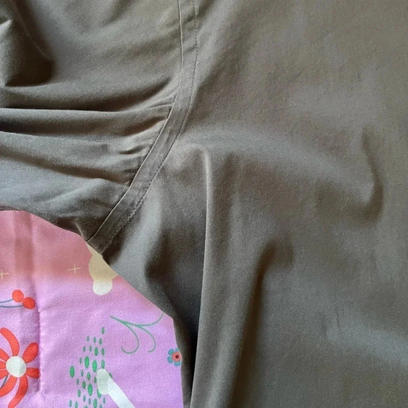 Prada Men’s Slim Fit Stretch Button-Up Shirt Dark Gray 42 (16.5) Made in Italy - Picture 7 of 12